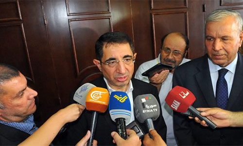 Ministro de Industria libanés mantiene conversaciones de alto nivel en Siria